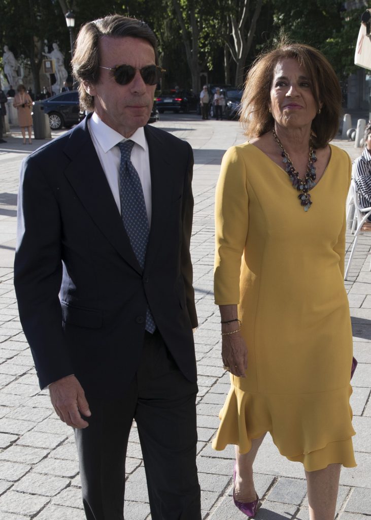 José María Aznar y Ana Botella
