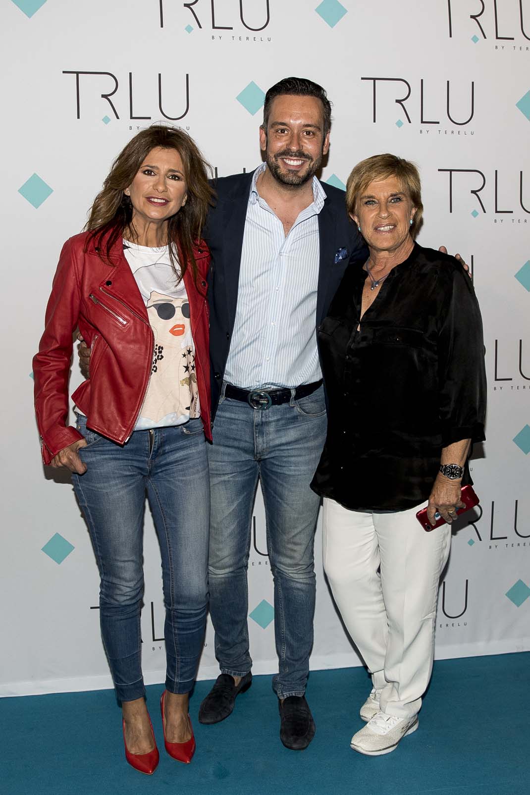 Gema López, Chelo García Cortés y Kike Calleja