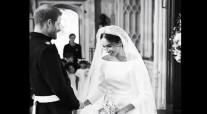 El príncipe Harry y Meghan publican fotos inéditas de su boda