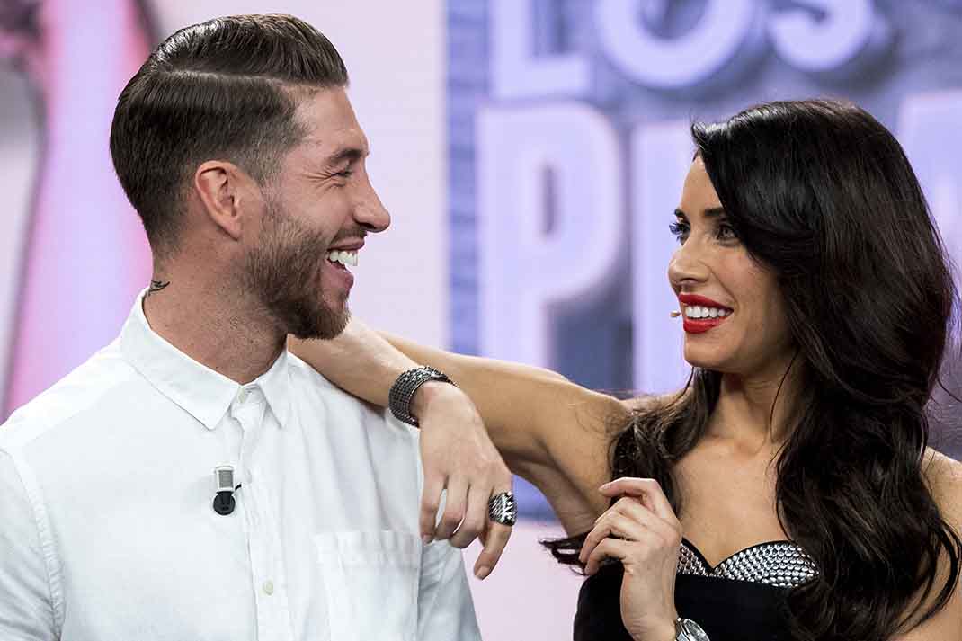 Sergio Ramos y Pilar Rubio