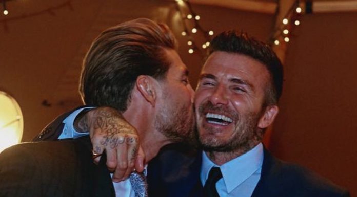 David Beckham publica fotos de la boda de Pilar Rubio y Sergio Ramos