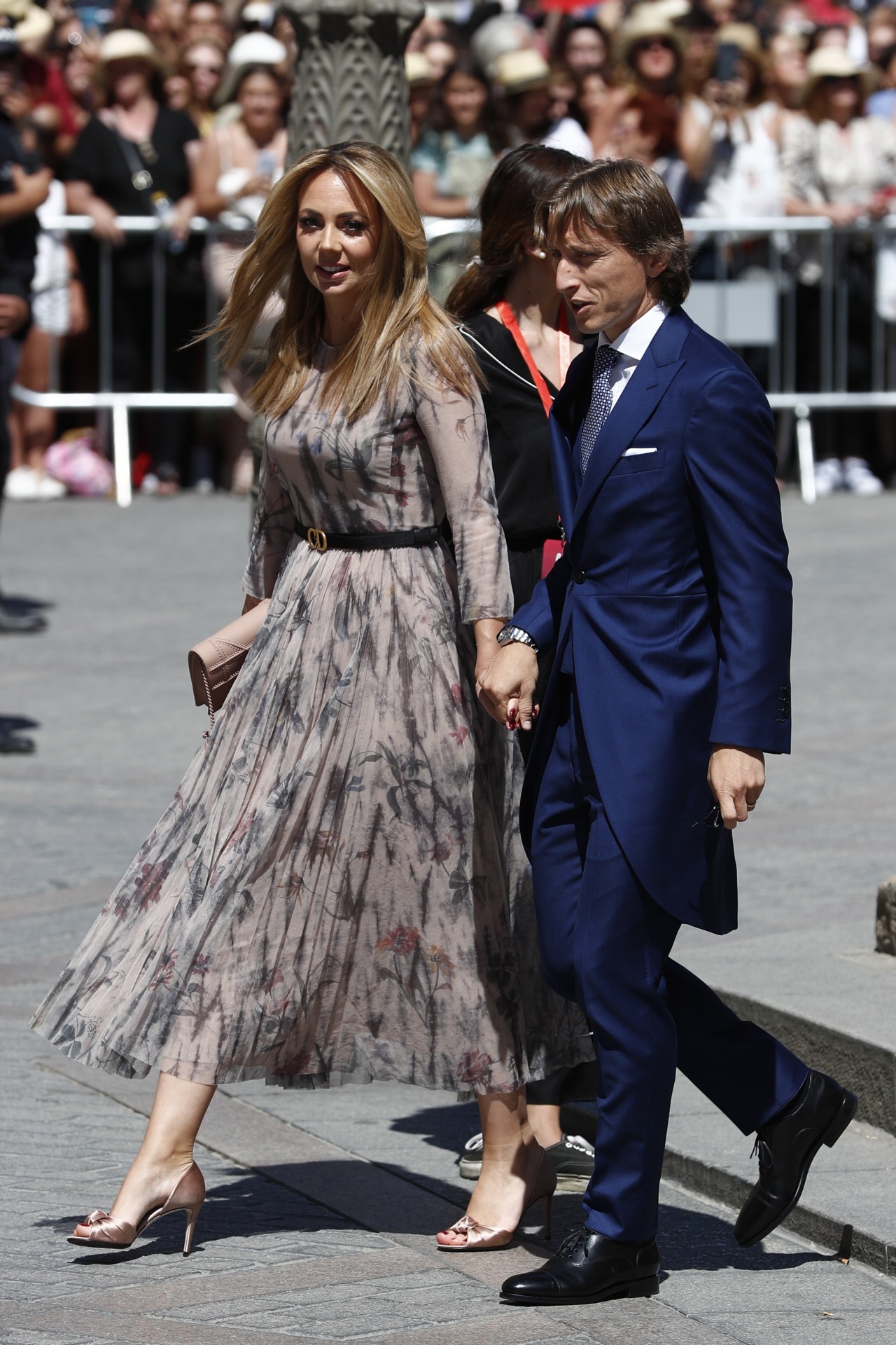 Luka Modric and wife Vanja Bosnic d