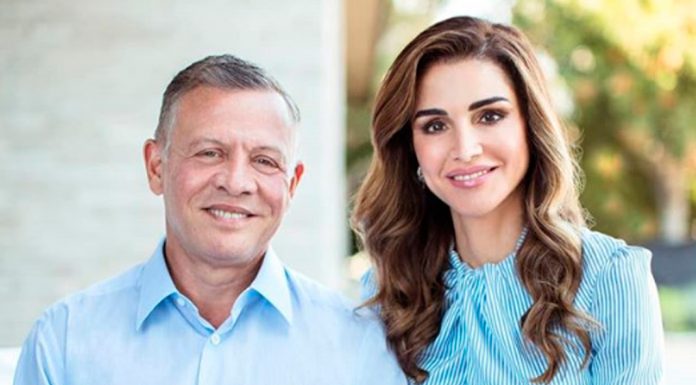 Rania de Jordania le dedica apasionadas palabras a su marido en su 26 aniversario