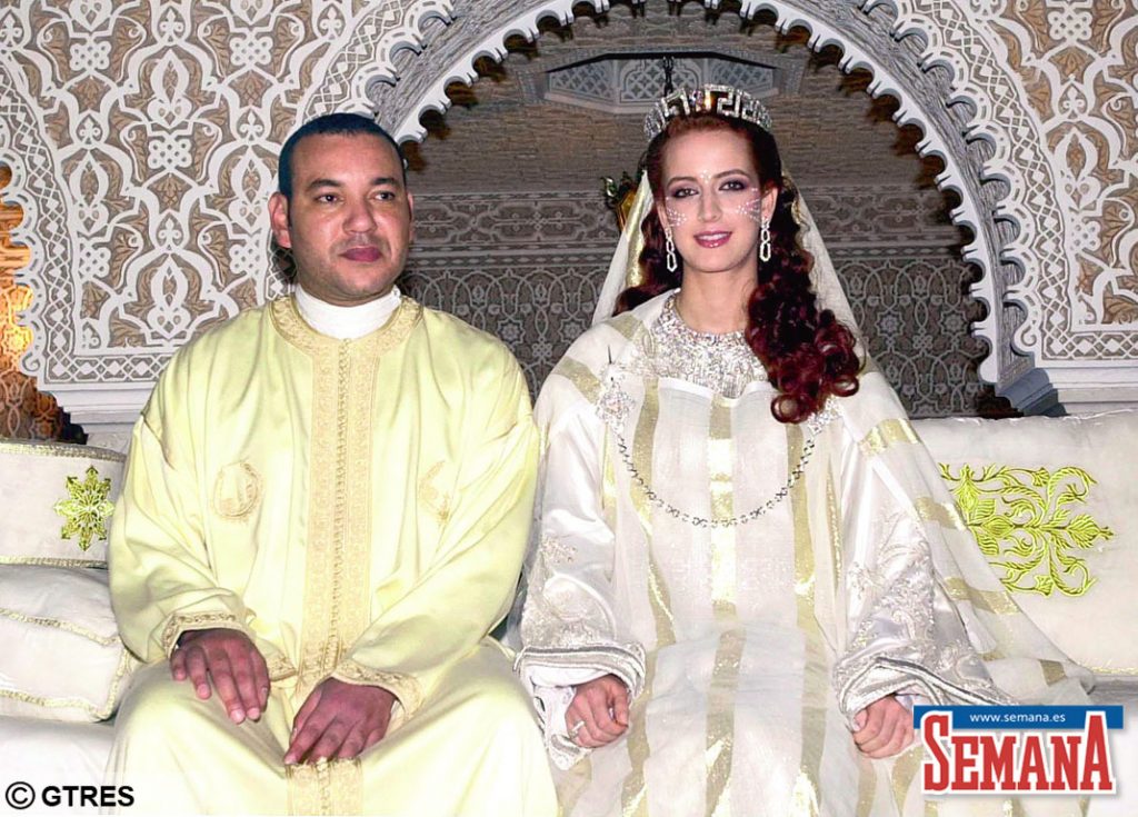El Rey Mohamed VI y Lalla Salma