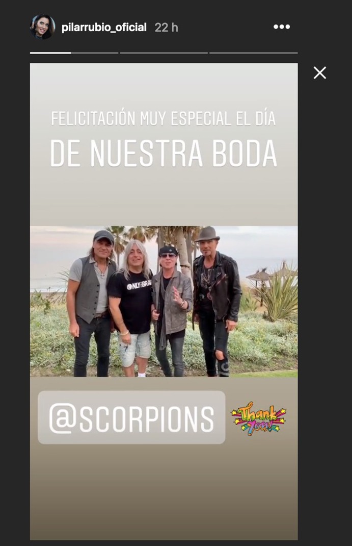 Pilar Rubio Scorpions