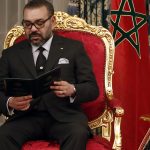 El rey Mohamed VI de Marruecos