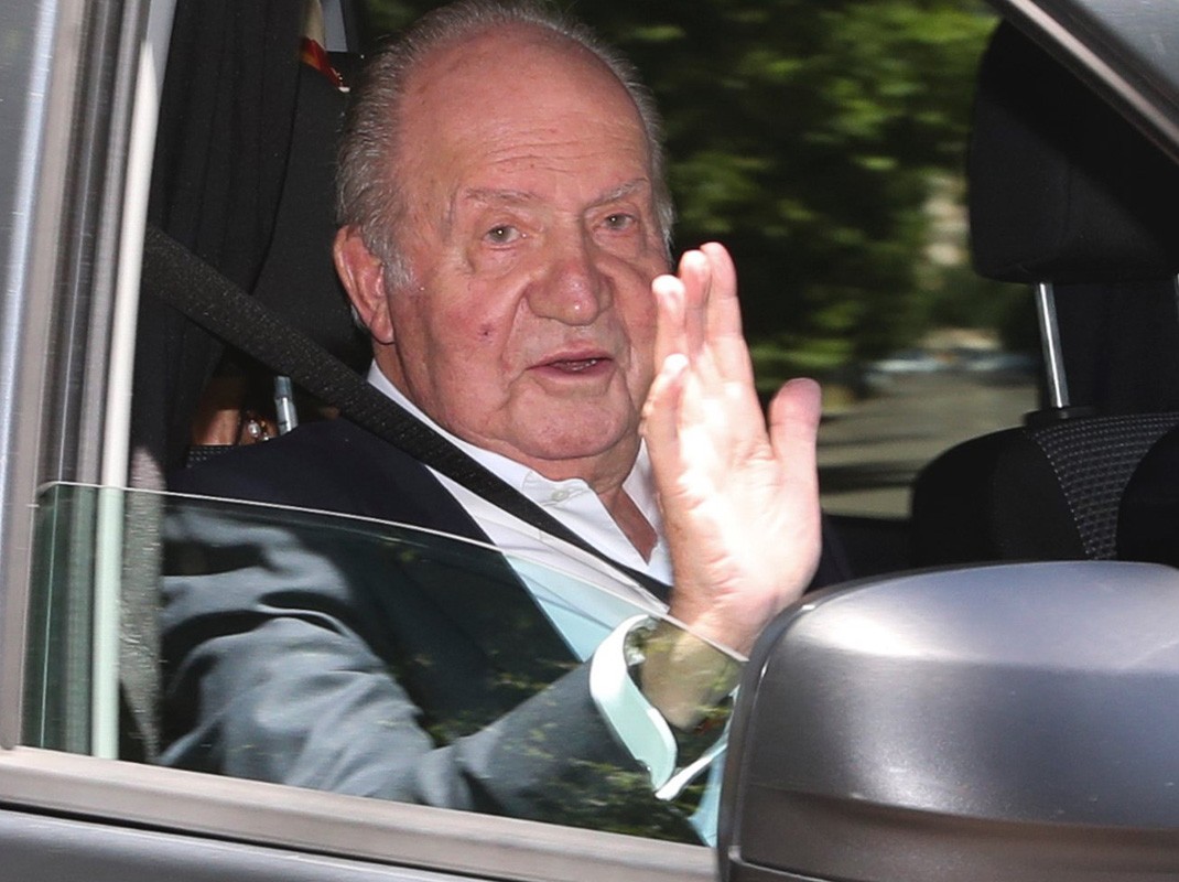 El Rey Juan Carlos operado
