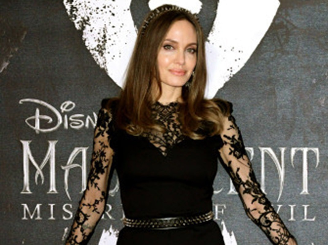 Actress Angelina Jolie during the Maleficent: Mistress of Evil Photocall film promotion in London. Thursday October 10, 2019.