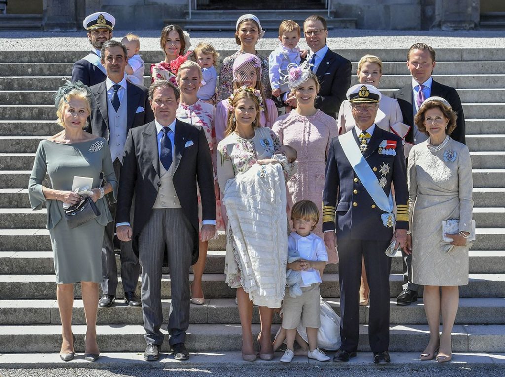 Rey Carlos Gustavo de Suecia familia