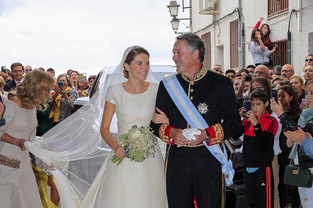 Jose Maria Michavila during the wedding of Irene Michavila and Ramon Llado in Candeleda on Saturday, 19 October 2019.