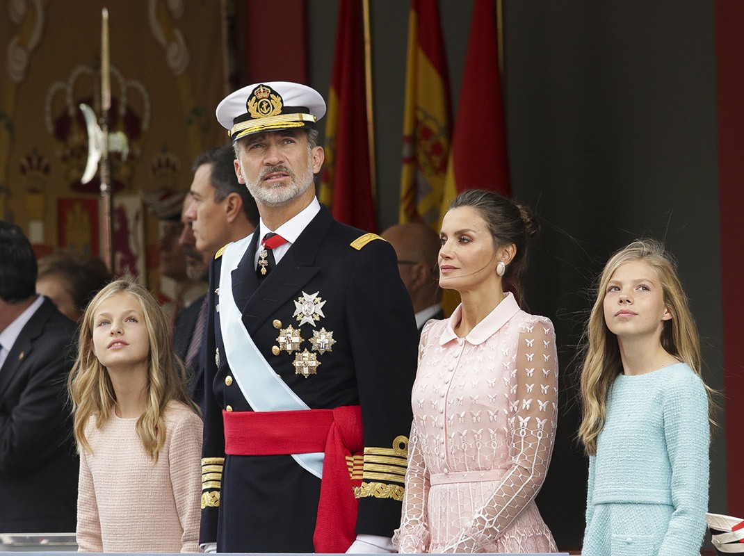 rey felipe, reina letizia, infanta sofia, princesa leonor