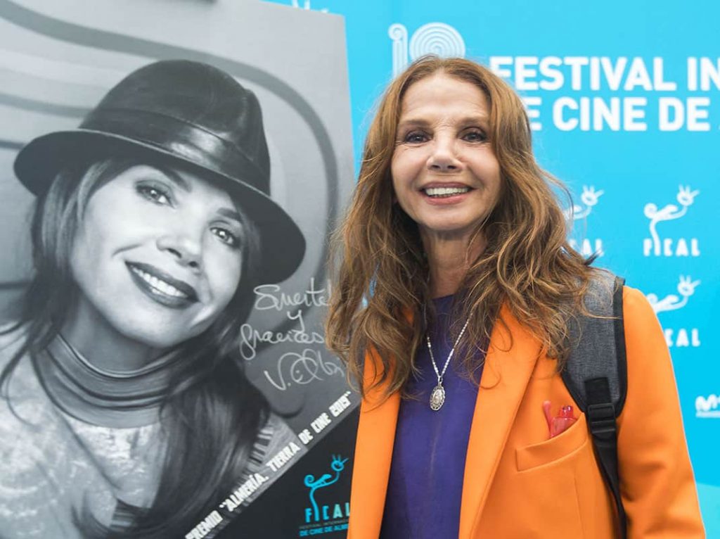 Actress Victoria Abril at Almeria Film Festival in Almeria, Spain on Saturday, 23 November 2019.