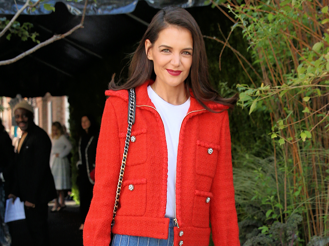 Actress Katie Holmes in New York City.