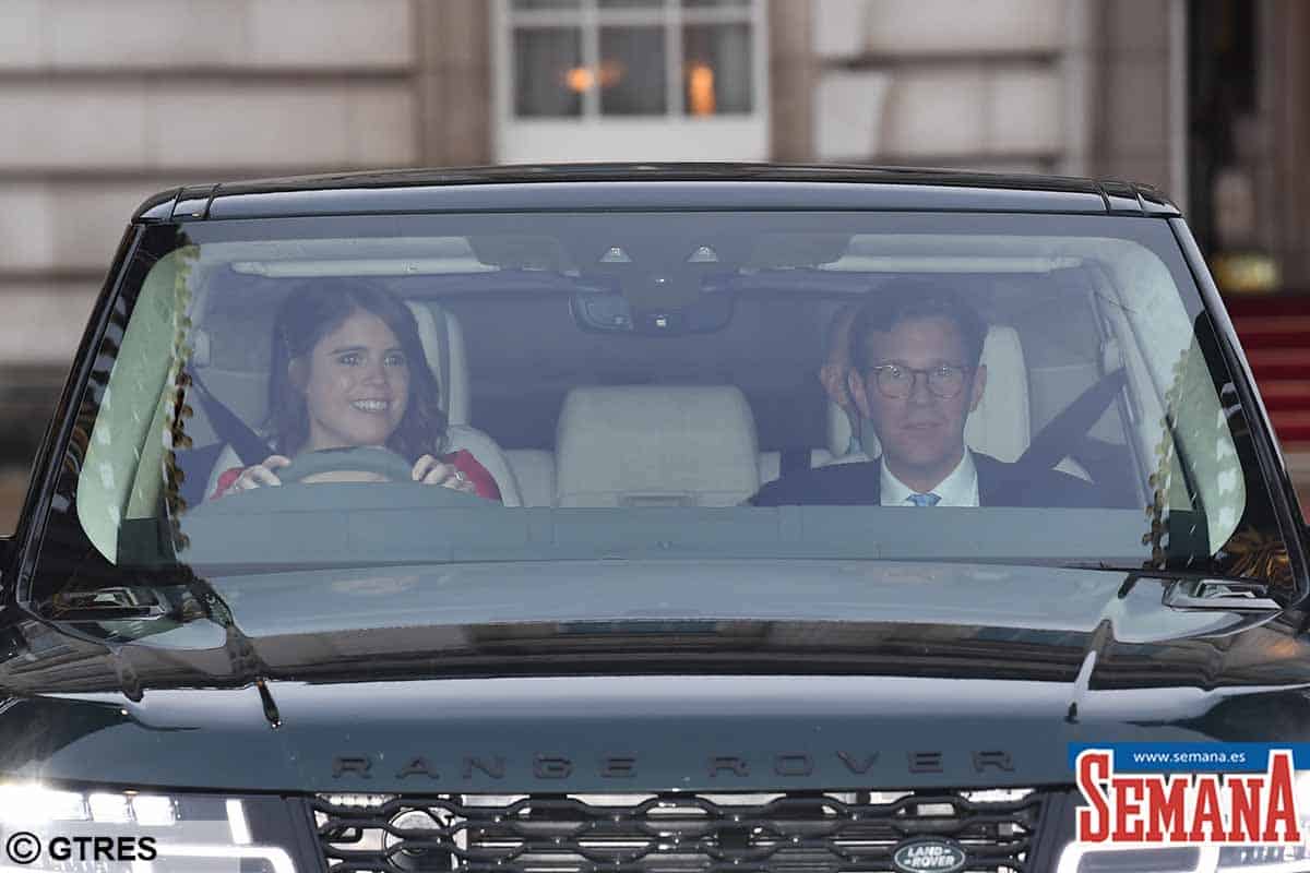 Royals Leaving The Queen's Christmas Lunch At Buckingham Palace