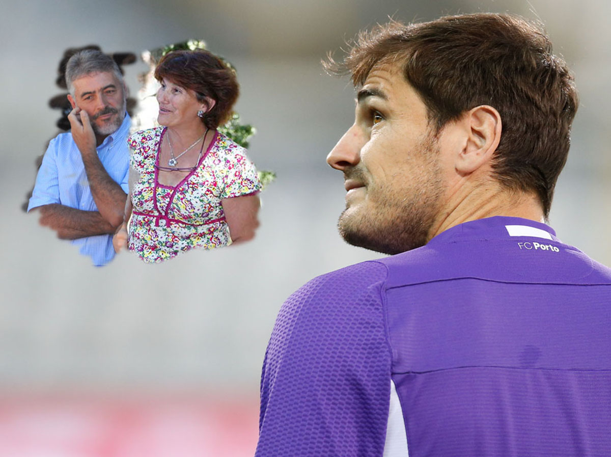 Iker Casillas padres