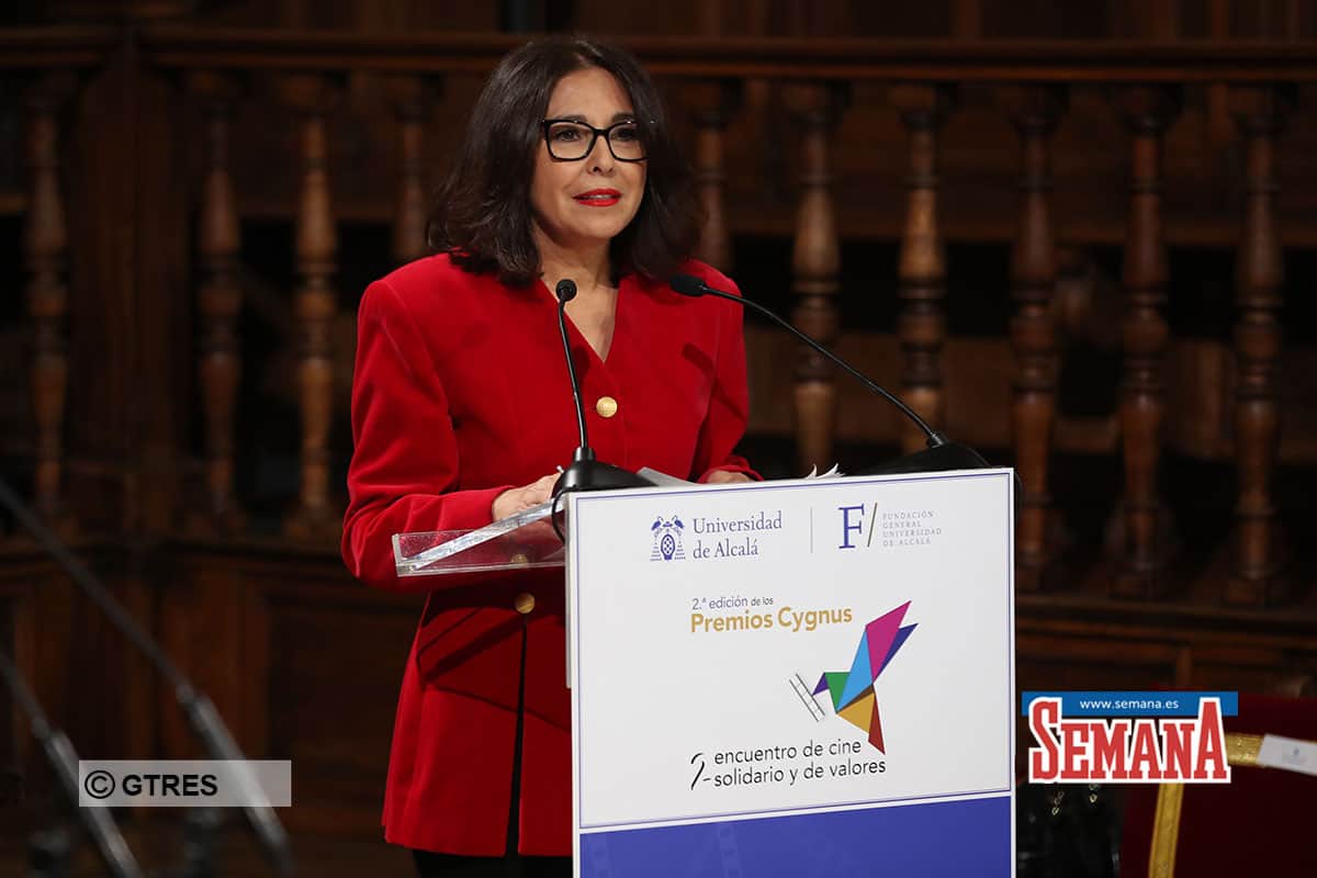 Isabel Gemio during Cygnus awards in Madrid on Friday, 17 January 2020.