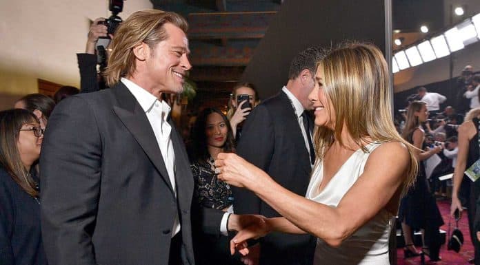 Brad Pitt y Jennifer Aniston, las fotos más esperadas de su encuentro