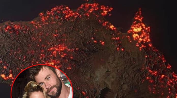 Elsa Pataky y Chris Hemsworth donan un millón de euros contra los incendios de Australia