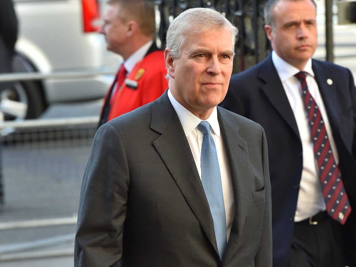 Prince Andrew, Duke of York  the Commonwealth Day service at WestminsterAbbey, London.