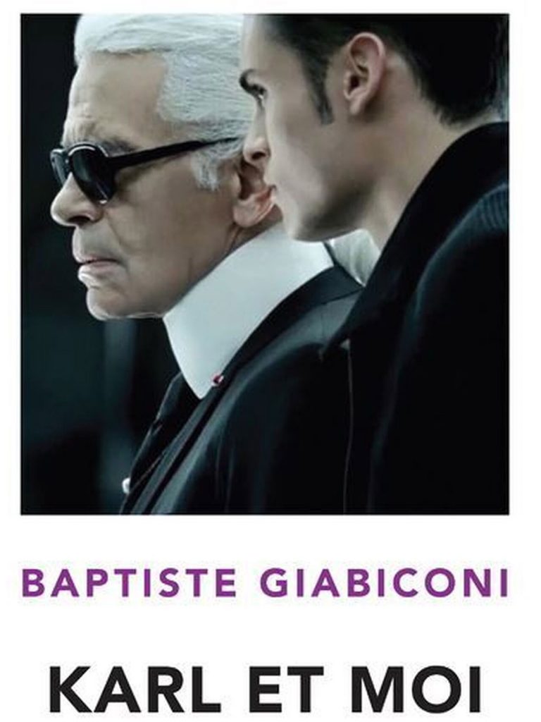 Karl Lagerfeld y Baptiste Giabiconi