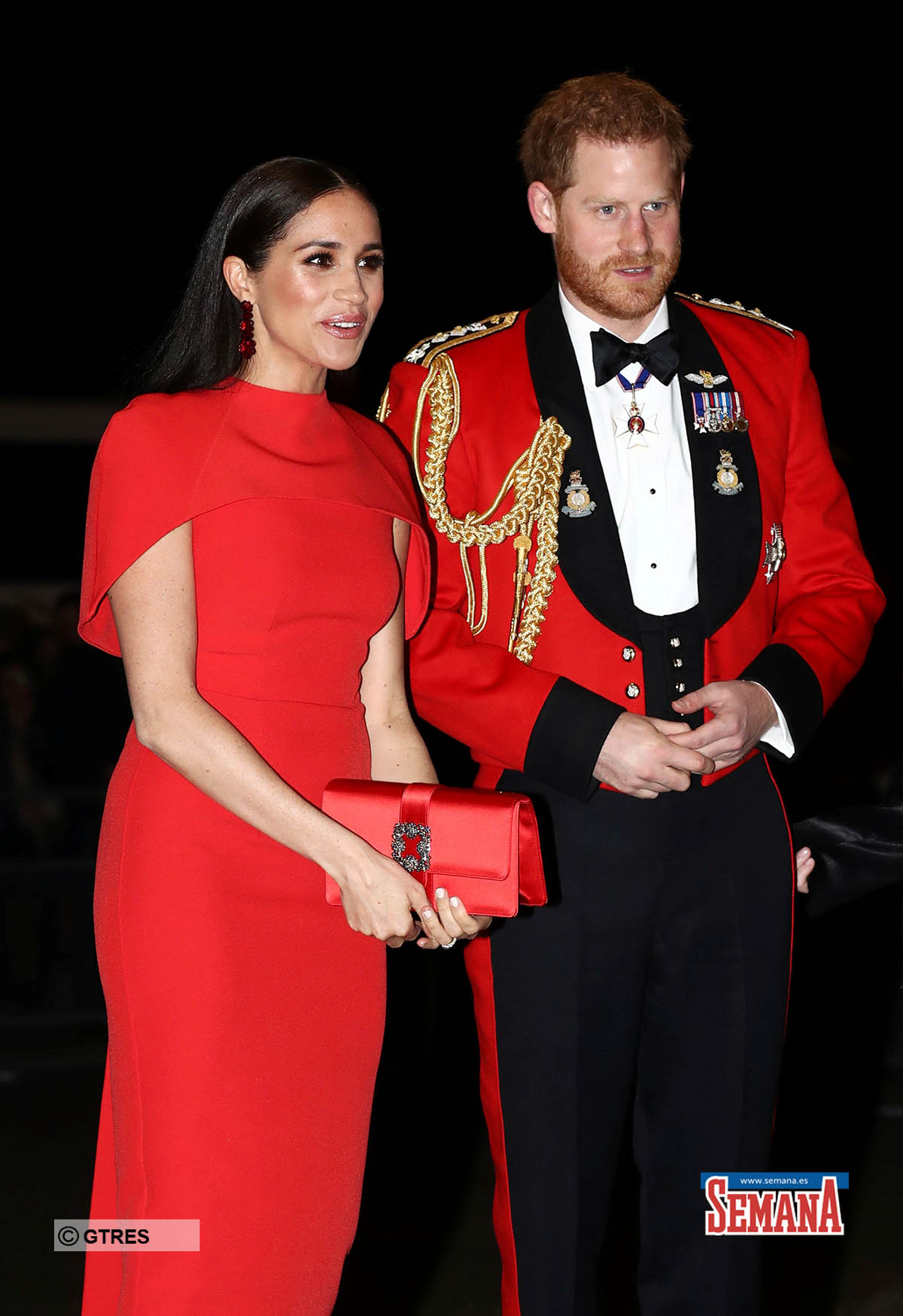 Britain's Prince Harry and his wife Meghan, arrive to attend the Mountbatten Festival of Music at the Royal Albert Hall in London, Britain March 7, 2020. REUTERS/Simon Dawson/Pool *** Local Caption *** .