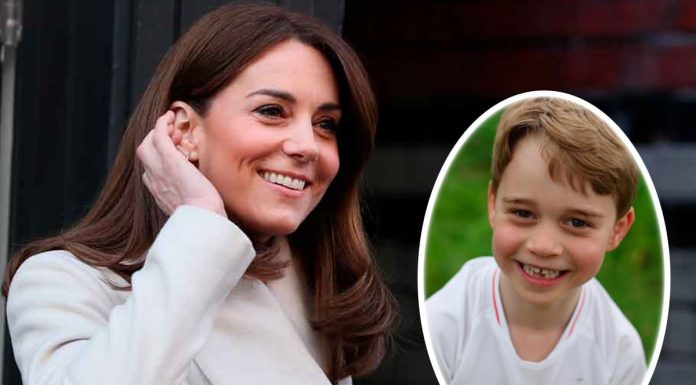 El bonito regalo del príncipe George a Kate Middleton por el Día de la Madre