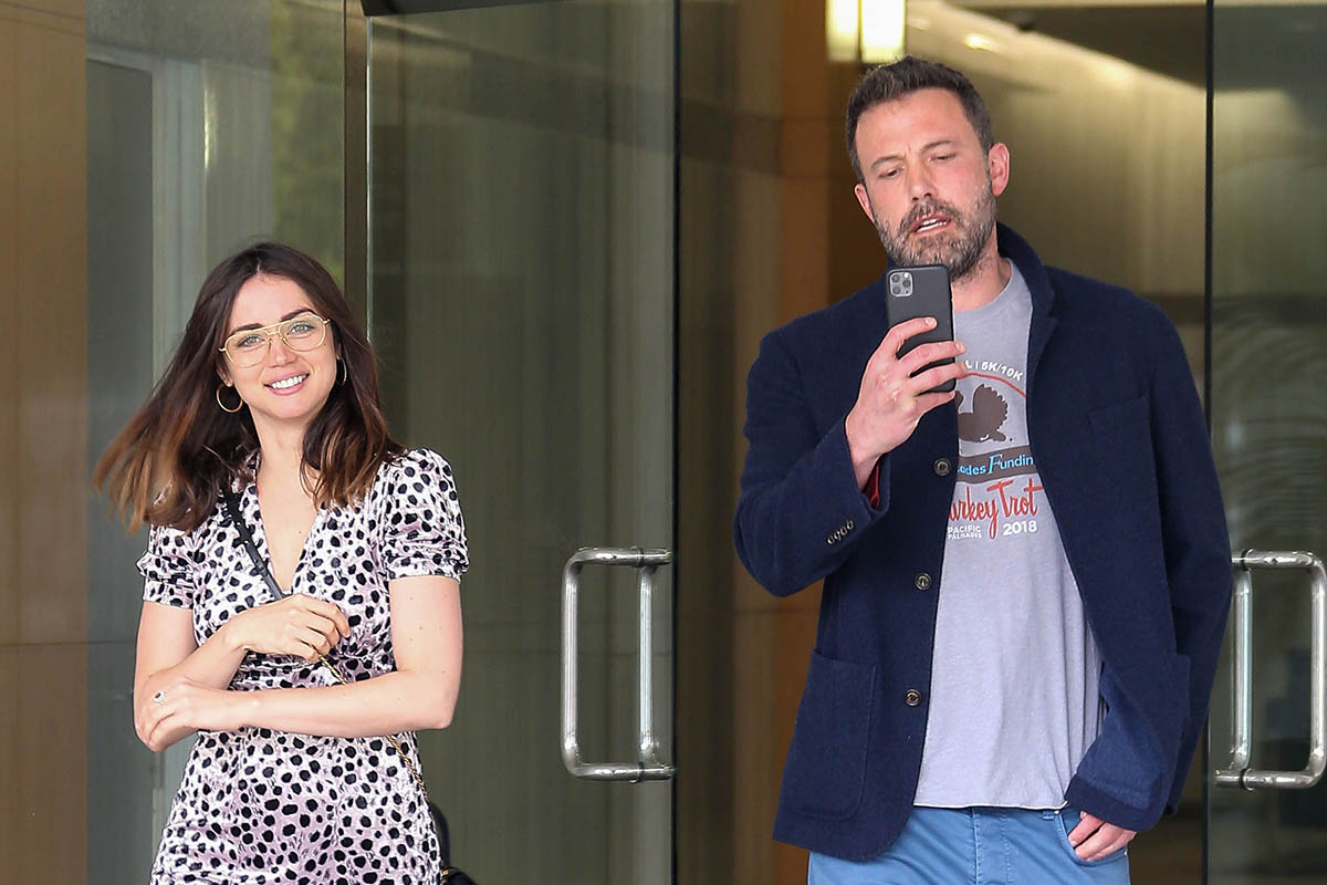 Ben Affleck and Ana De Armas out and about in Los Angeles.