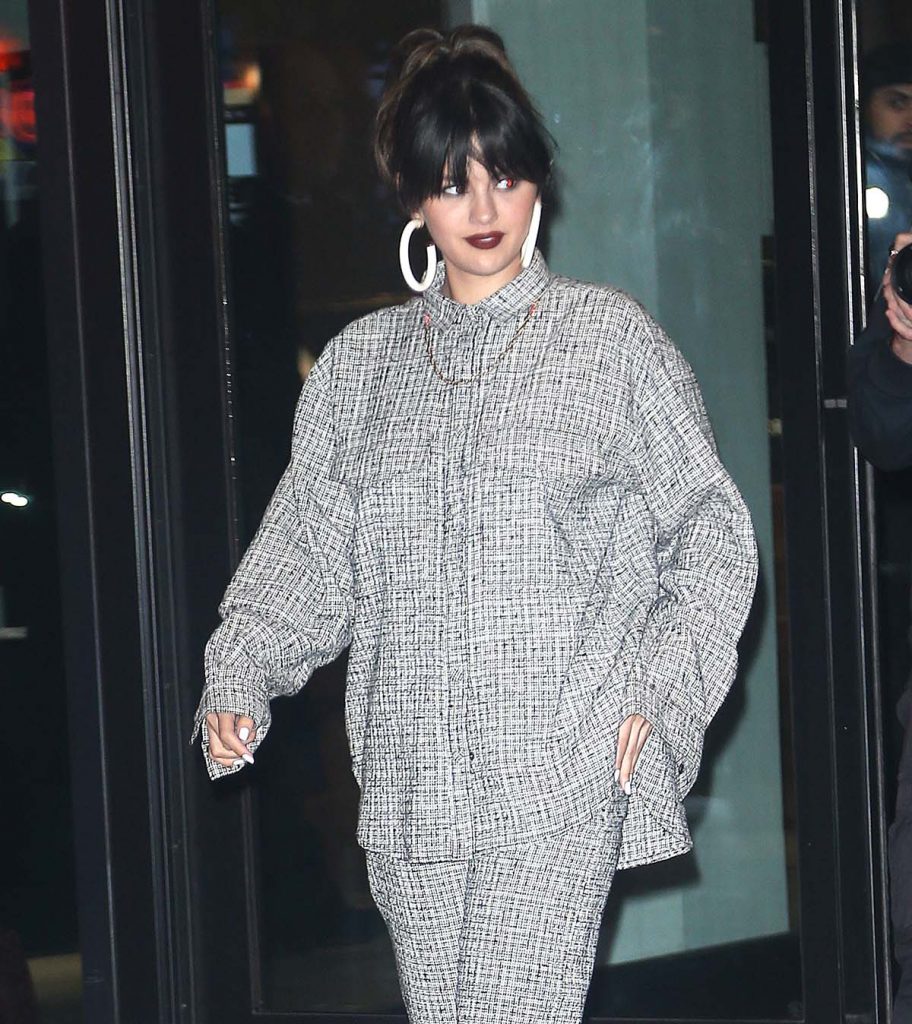 Actress and singer Selena Gomez in New York.