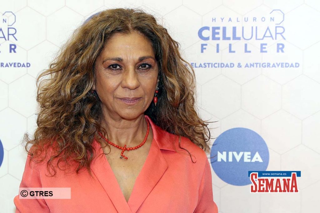Singer Lolita Flores during the presentation of the campaign " Nivea : mujer vital " in Madrid on Tuesday, 02 April 2019.