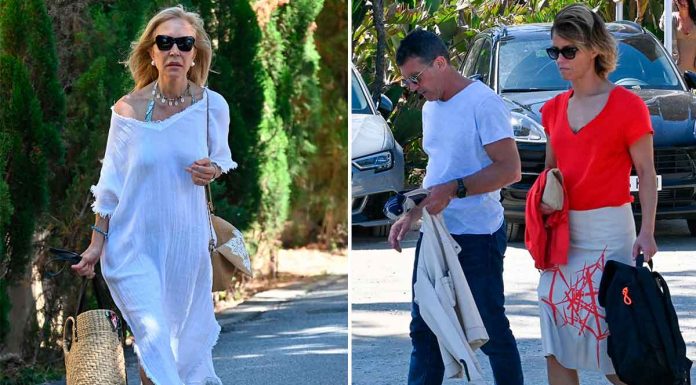 Antonio Banderas y Carmen Lomana ya están de vacaciones en Marbella