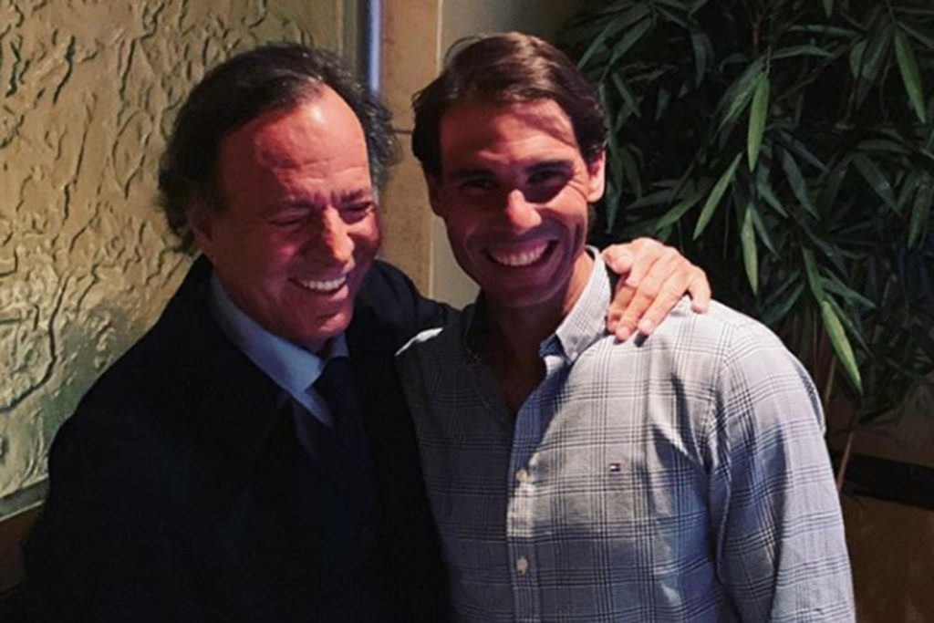 julio iglesias, rafa nadal