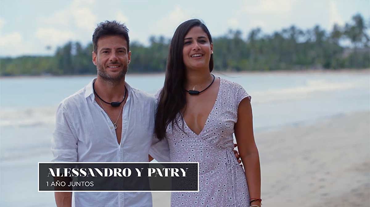 La criticada llegada de Alessandro Livi y Patricia como nueva pareja de 'La isla de las tentaciones 2'