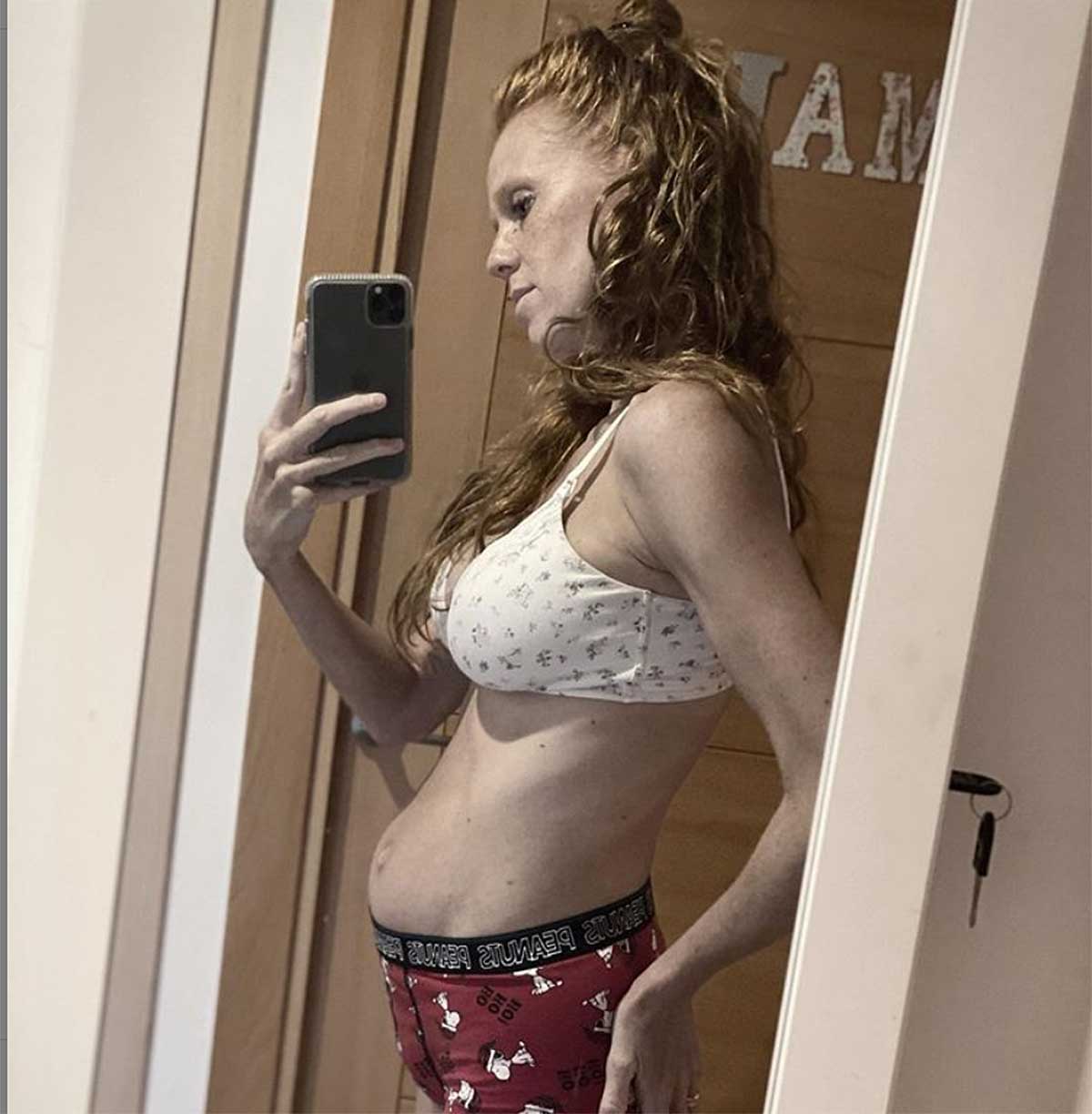 María Castro enseña su cuerpo dos semanas después de dar a luz: "Esta es mi nueva realidad"