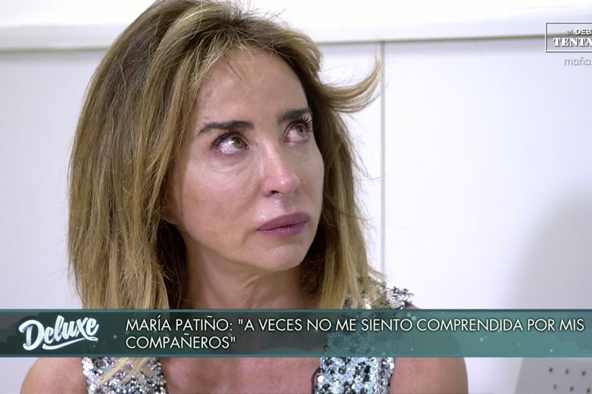 María Patiño habla de su difícil momento: "Esta mañana me levanté y no quería venir a trabajar"