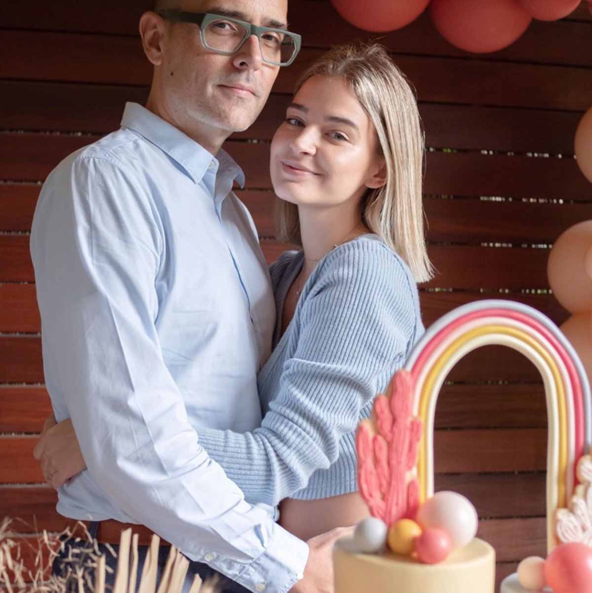 Laura Escanes y Risto Mejide celebran el primer cumpleaños de su hija Roma