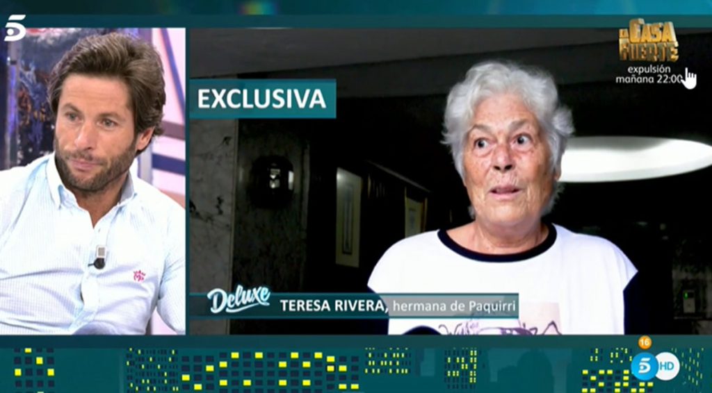 Teresa Rivera, hermana de Paquirri, habla de Isabel Pantoja: "Una madre no hace eso"