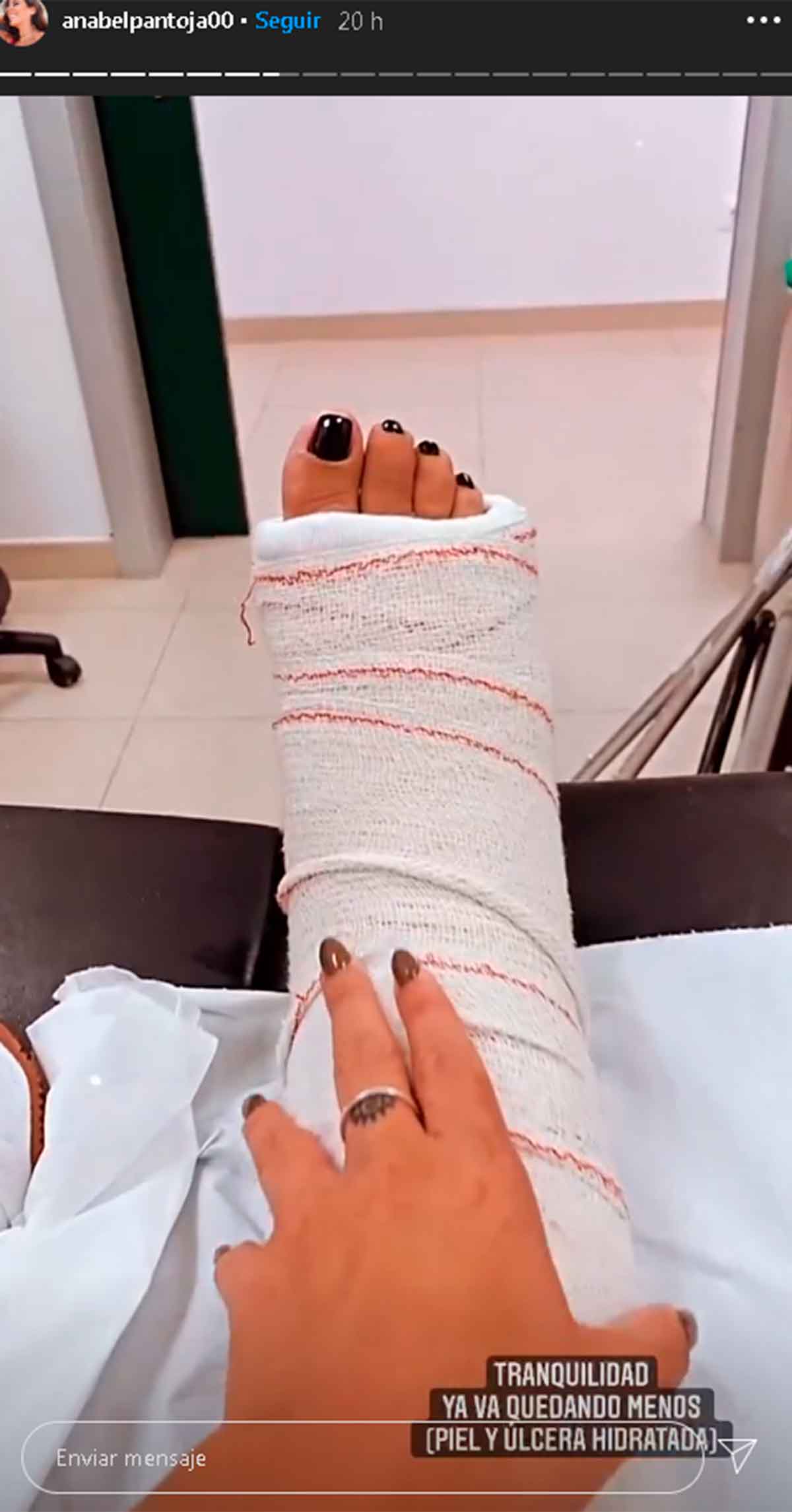 Anabel Pantoja pasa de nuevo por el hospital por un problema de salud