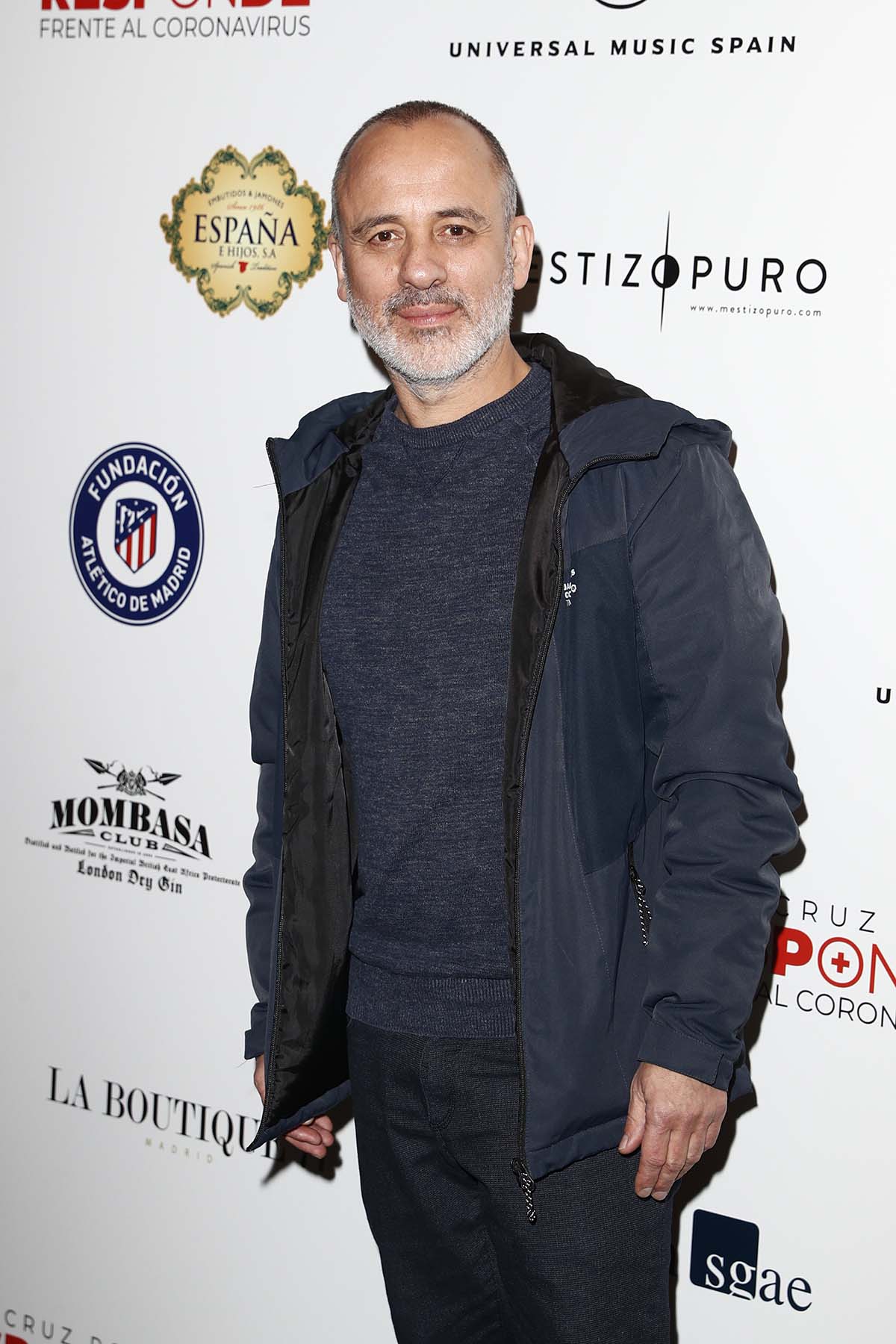Javier Gutierrez during premiere Alegria de vivir videoclip in Madrid on Friday, 18 December 2020.