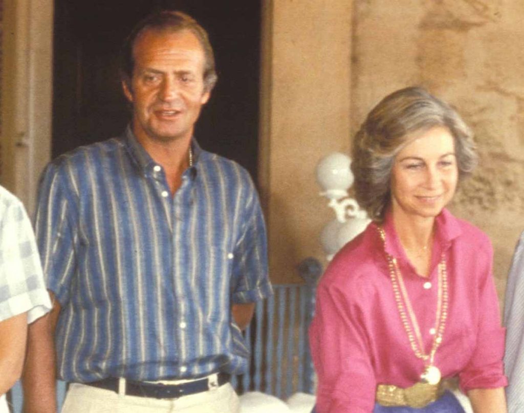 Juan Carlos I y doña Sofía.