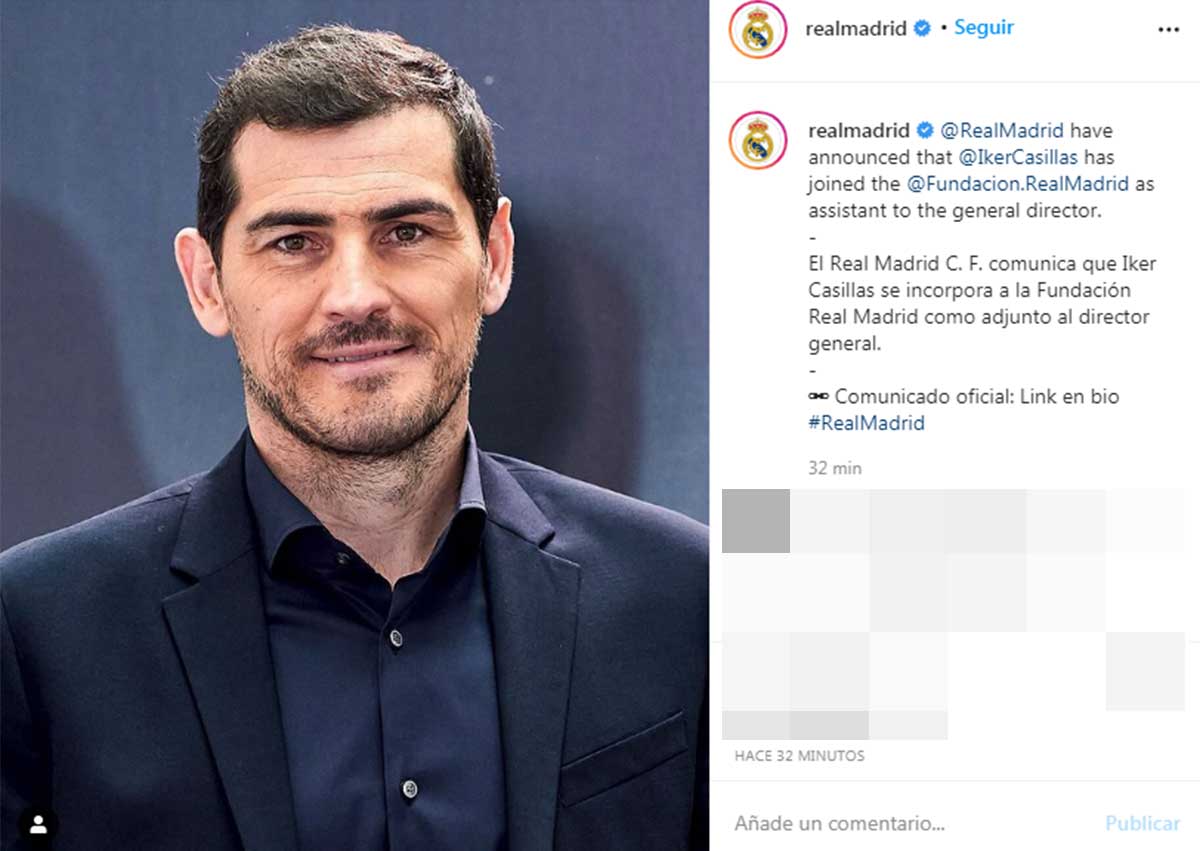 Buenas noticias para Sara Carbonero: ¡se queda en Madrid! Iker Casillas vuelve a trabajar para el Real Madrid