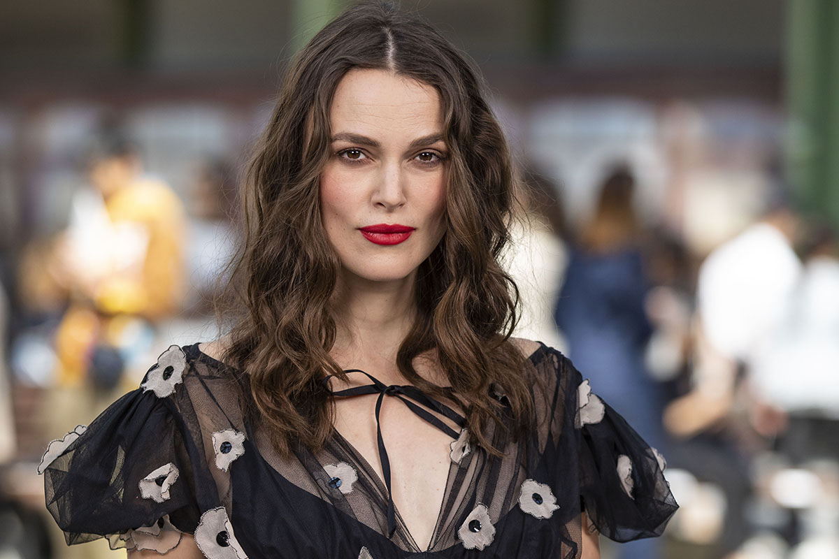 Actress Keira Knightley at "ChanelCruise Collection " fashion show in Paris, May 3rd, 2019.