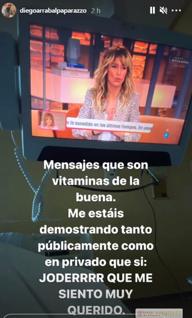 El mensaje de Emma García a Diego Arrabal, ingresado por coronavirus: "Lo vas a lograr"