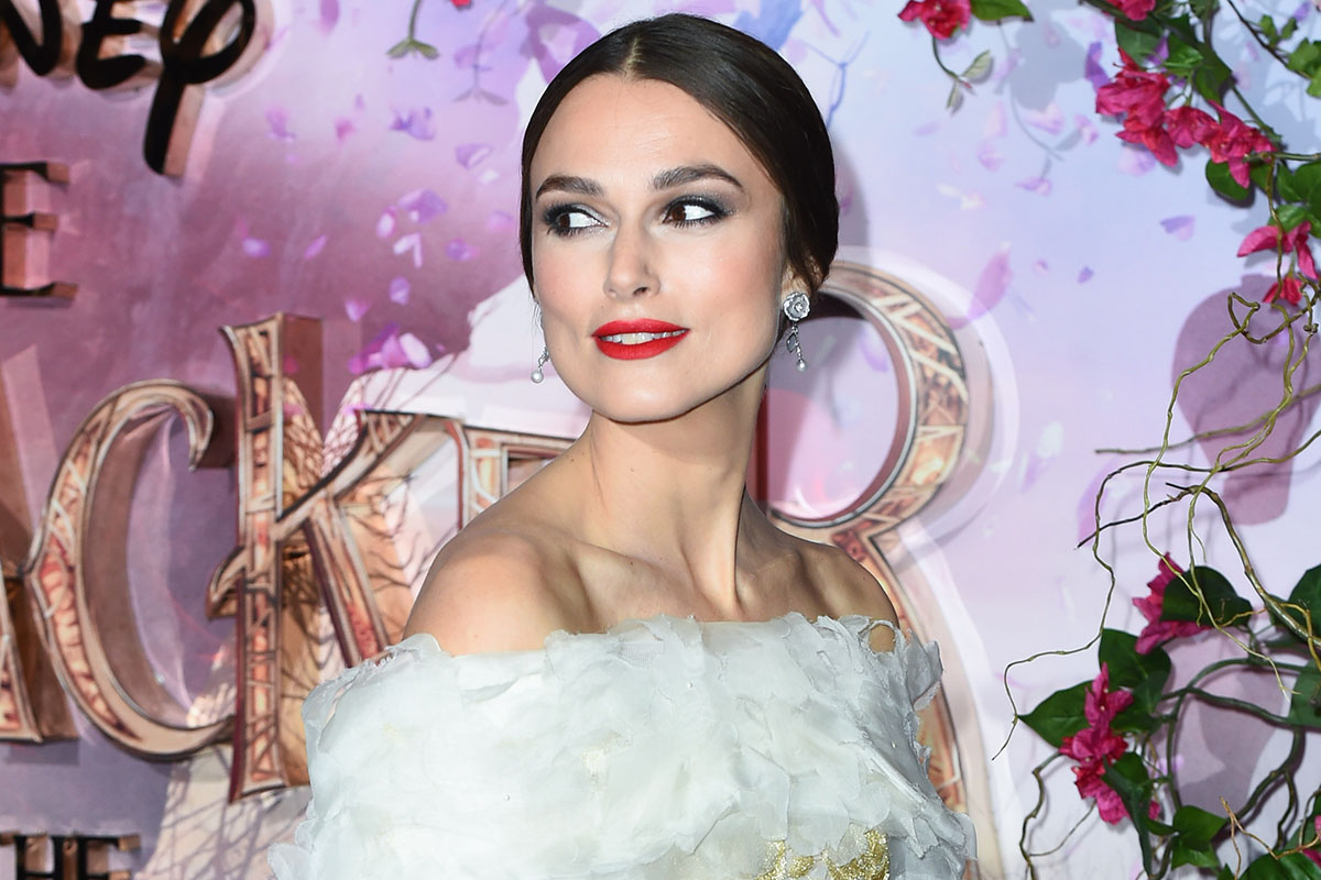 Actress Keira Knightley attending the European Premiere of The Nutcracker and the Four Realms in London