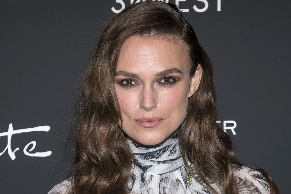 Actress Keira Knightley at a screening of "Colette" on Thursday, Sept. 13, 2018, in New York