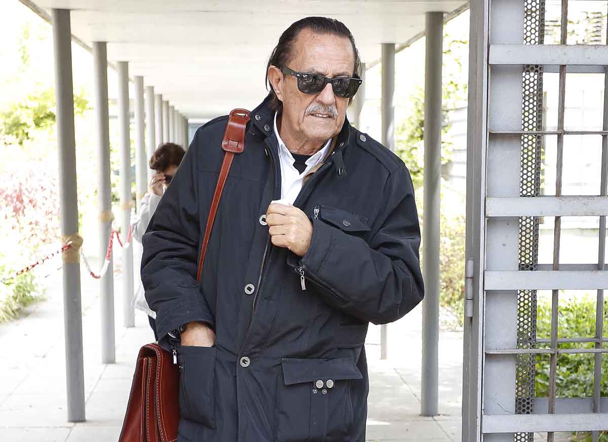Julian Muñoz arriving for a trial in Madrid, on Friday 05, April 2017.