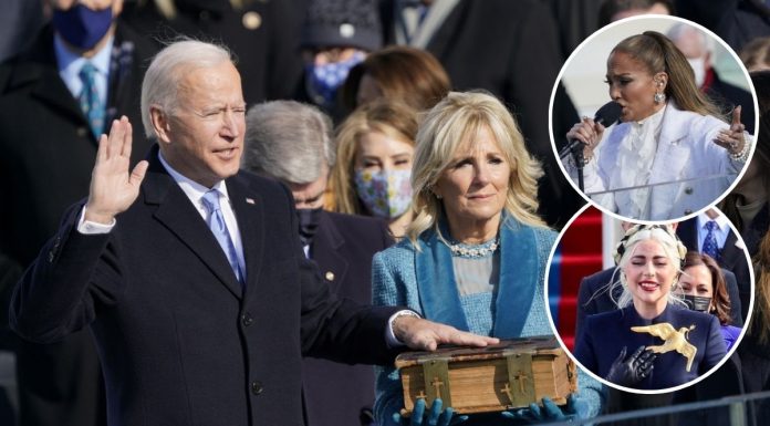 Jennifer Lopez, Lady Gaga y otras 'celebrities' hacen brillar a Joe Biden en su toma de posesión