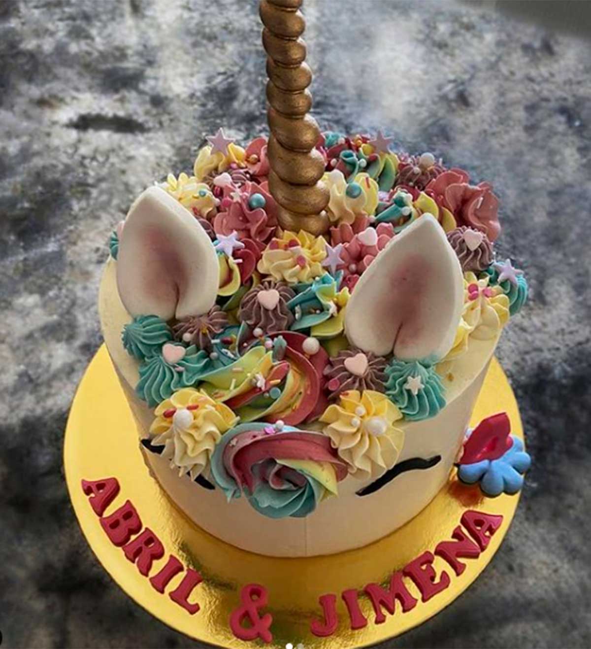 Así es la impresionante tarta de cumpleaños de las hijas de Kiko Hernández