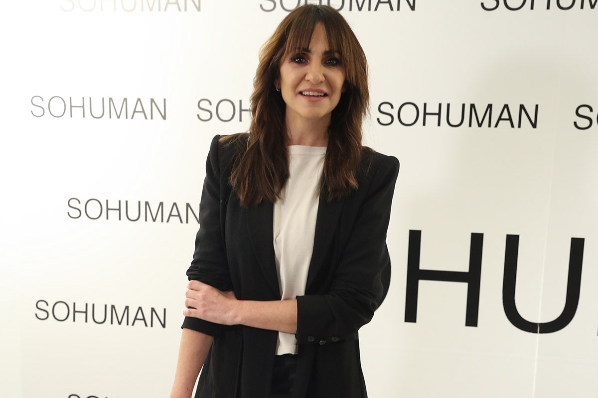 Actress Melani Olivares attending " Sohuman " event in Madrid on Wednesday, 17 February 2021.