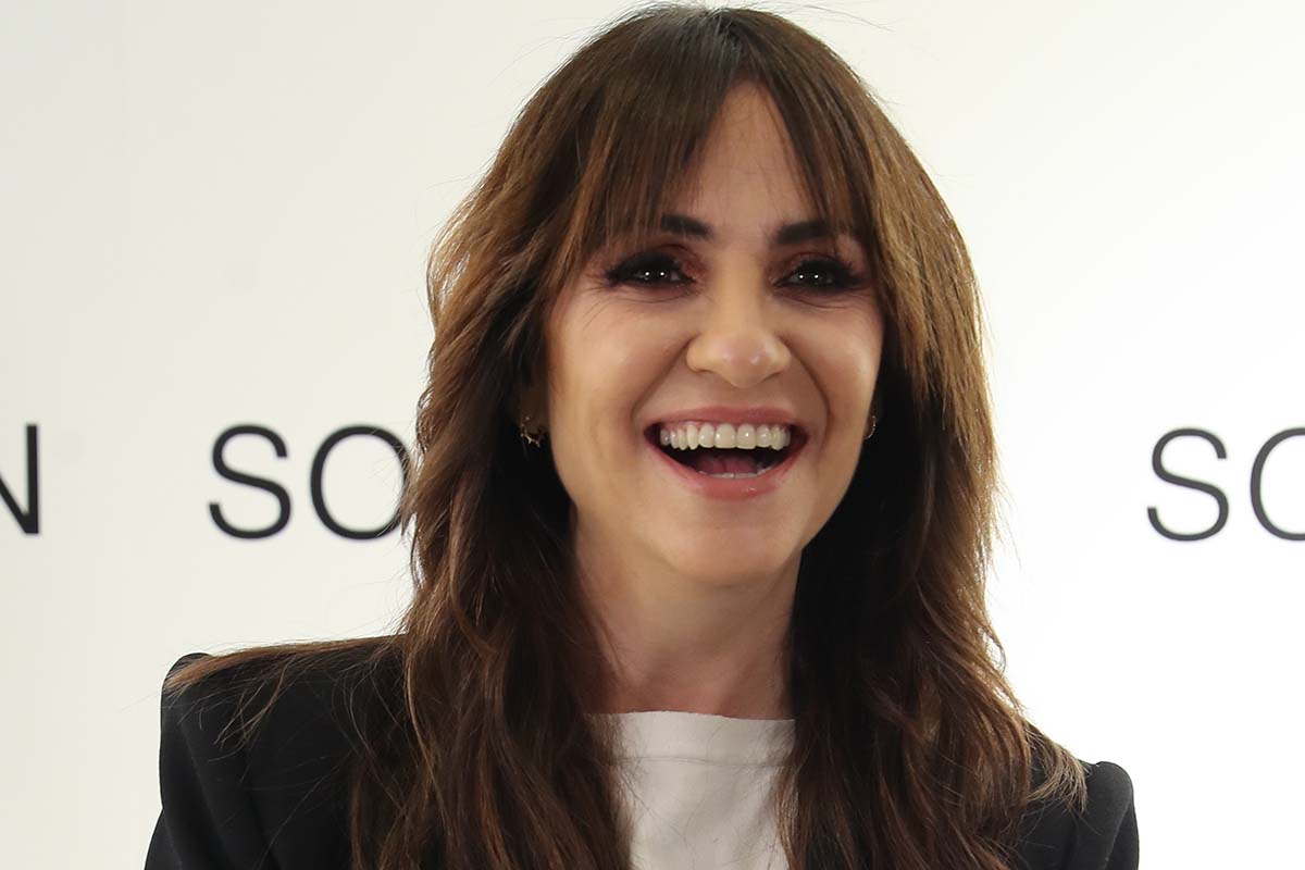 Actress Melani Olivares attending " Sohuman " event in Madrid on Wednesday, 17 February 2021.