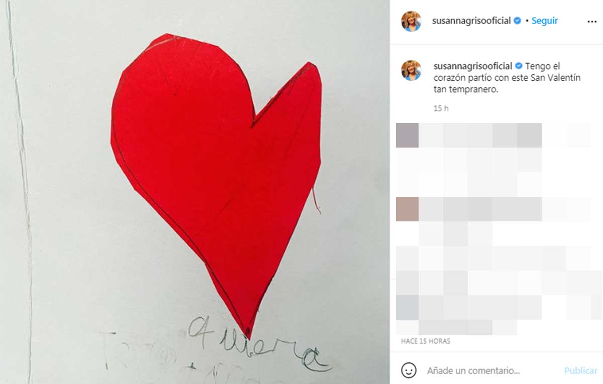 El "corazón partío" de Susanna Griso al recibir un romántico regalo tras su separación de Carles Torras